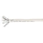 Equip S/FTP Cat.6a (Gigabit) Καλώδιο Δικτύου Ethernet χωρίς ακροδέκτες 305m Γκρι 401493