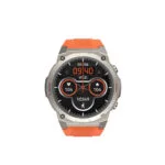 HiFuture FutureGo Mix 2 Stainless Steel Smartwatch με Παλμογράφο (Πορτοκαλί)