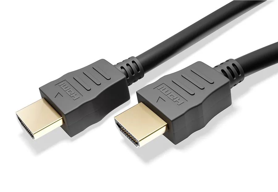 Goobay HDMI 2.0 Premium High Speed 4K 60Hz HDR Cable HDMI male - HDMI male 2m Μαύρο 60622 - Image 1