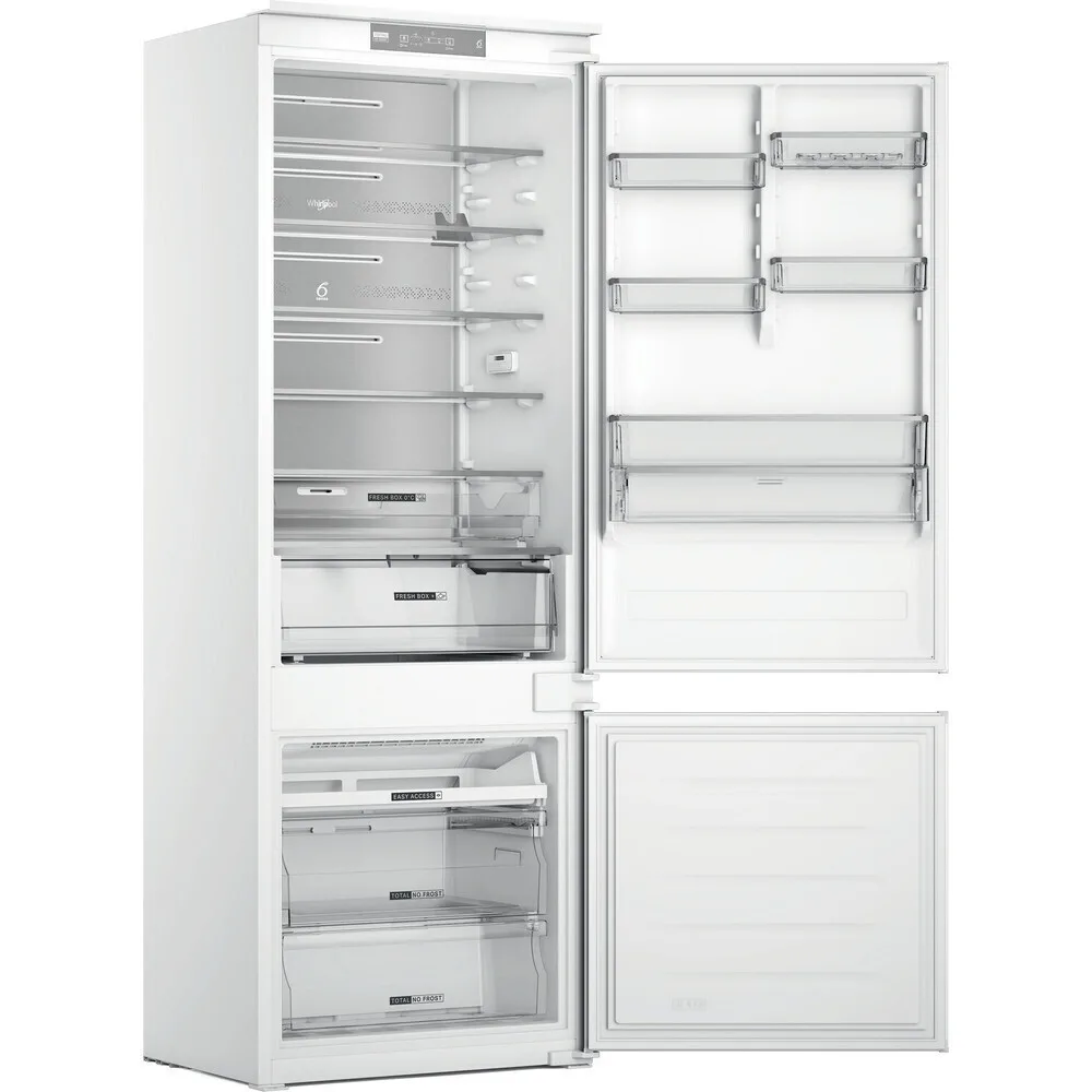 20230605110139_9ab120b5.jpeg Whirlpool Εντοιχιζόμενος Ψυγειοκαταψύκτης 394lt Total NoFrost Υ193.5xΠ69xΒ55.1εκ. Λευκός WH SP70 T121 - Image 1
