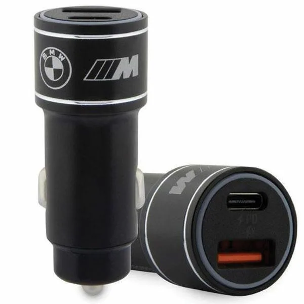 BMW Φορτιστής Αυτοκινήτου 20W 5A Γρήγορης Φόρτισης με μία Θύρα: 1xUSB Μαύρος BMCCMUSBCK - Image 1