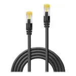 Lindy S/FTP Cat.6a (Gigabit) Καλώδιο Δικτύου Ethernet 2m Μαύρο 47309