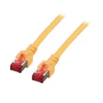 EFB S/FTP Cat.6 (Gigabit) Καλώδιο Δικτύου Ethernet 1m Κίτρινο K5511.1