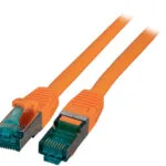 EFB S/FTP Cat.6a (Gigabit) Καλώδιο Δικτύου Ethernet 2m Πορτοκαλί MK6001.2O