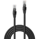 Lindy U/UTP Cat.6 (Gigabit) Καλώδιο Δικτύου Ethernet 2m Μαύρο 48078