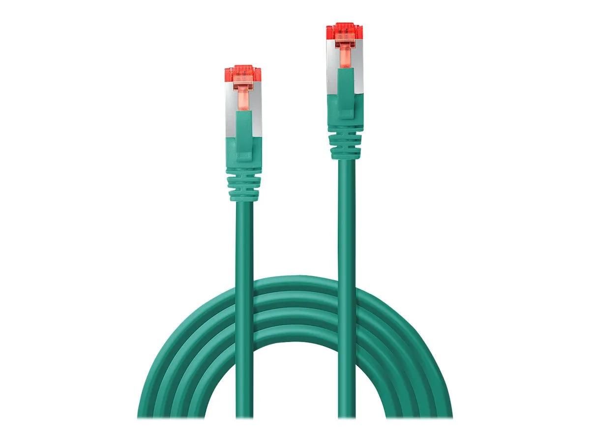 Lindy S/FTP Cat.6 (Gigabit) Καλώδιο Δικτύου Ethernet 1m Πράσινο 47747 - Image 1