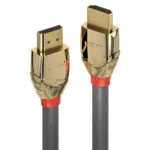 Lindy HDMI 2.0 Premium High Speed 4K 60Hz HDR Cable HDMI male - HDMI male 15m Μαύρο 37867