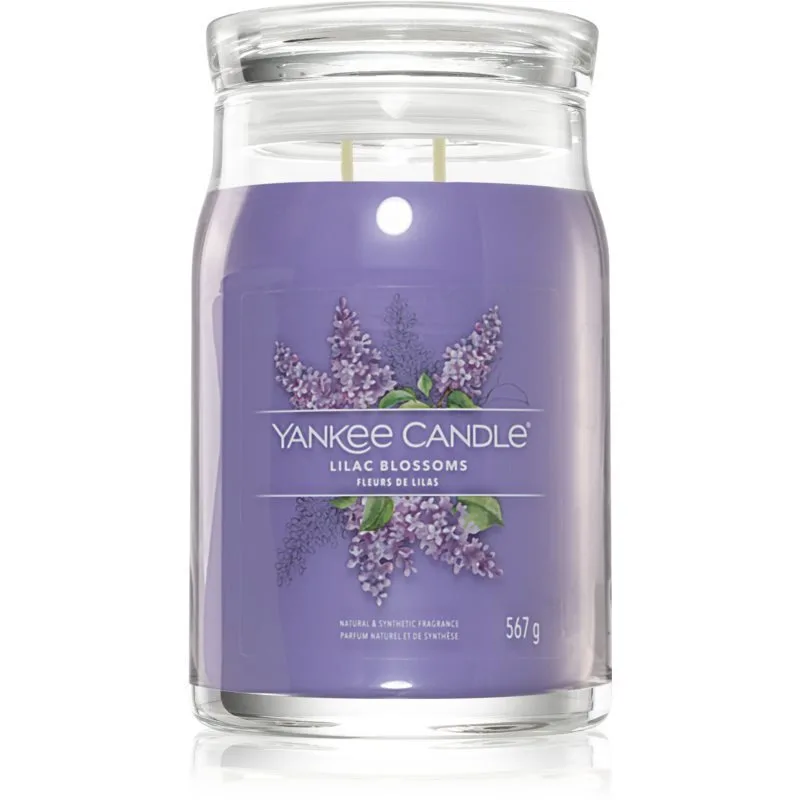 20230621094603_yankee_candle_aromatiko_keri_se_vazo_567gr.jpeg Yankee Candle Αρωματικό Κερί Signature σε Βάζο με Άρωμα Lilac Blossom 567gr 1629963 - Image 1