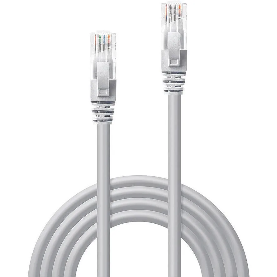 Lindy U/UTP Cat.6 (Gigabit) Καλώδιο Δικτύου Ethernet 2m Γκρι 48003 - Image 1