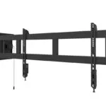 Multibrackets Universal Swing Arm 180 Βάση Τηλεόρασης Τοίχου έως 69" και 75kg Μαύρο