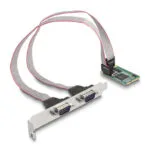 DeLock Κάρτα PCIe σε 2 θύρες RS232 DB9 Serial (95273)