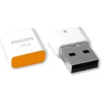 Philips Pico 128GB USB 2.0 Stick Πορτοκαλί