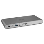 Lindy USB-C Docking Station με HDMI/DisplayPort 4K PD Ethernet Ασημί (43349)