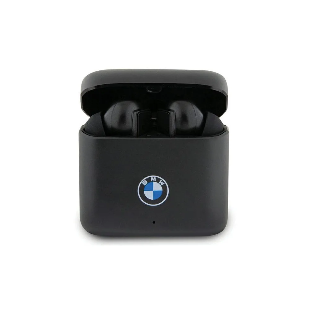 BMW Signature Collection In-ear Bluetooth Handsfree Ακουστικά με Θήκη Φόρτισης Μαύρα - Image 1