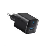 Anker Φορτιστής Χωρίς Καλώδιο με Θύρα USB-A και Θύρα USB-C 33W Power Delivery Μαύρος (323)