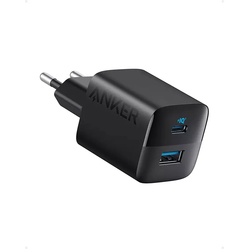 Anker Φορτιστής Χωρίς Καλώδιο με Θύρα USB-A και Θύρα USB-C 33W Power Delivery Μαύρος (323) - Image 1