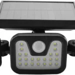 Entac SMD Επιτοίχιο Ηλιακό Φωτιστικό 15W 600lm με Αισθητήρα Κίνησης και Φωτοκύτταρο IP65 15.007.0056