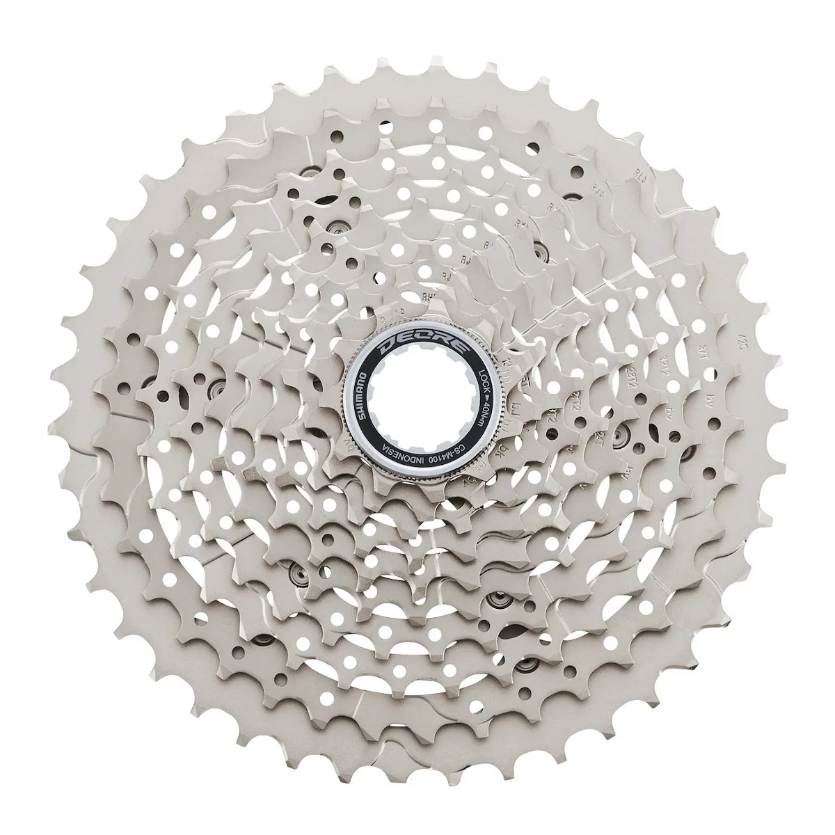 20230704135252_shimano_deore_cs_m4100_kaseta_podilatou_10_tachytiton_kaseta_granazion_10_speed_11_42t.jpeg Shimano Deore CS-M4100 ECSM410010142 Κασέτα Ποδηλάτου 10 Ταχυτήτων Κασέτα Γραναζιών 10 Speed 11-42T - Image 1