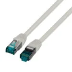 EFB S/FTP Cat.6a (Gigabit) Καλώδιο Δικτύου Ethernet 0.15m Γκρι MK6001.0.15G
