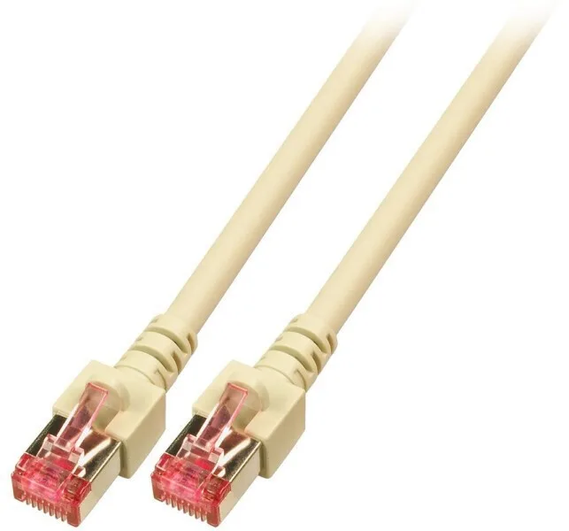 EFB S/FTP Cat.6 (Gigabit) Καλώδιο Δικτύου Ethernet 0.25m Λευκό K5510.0,25 - Image 1