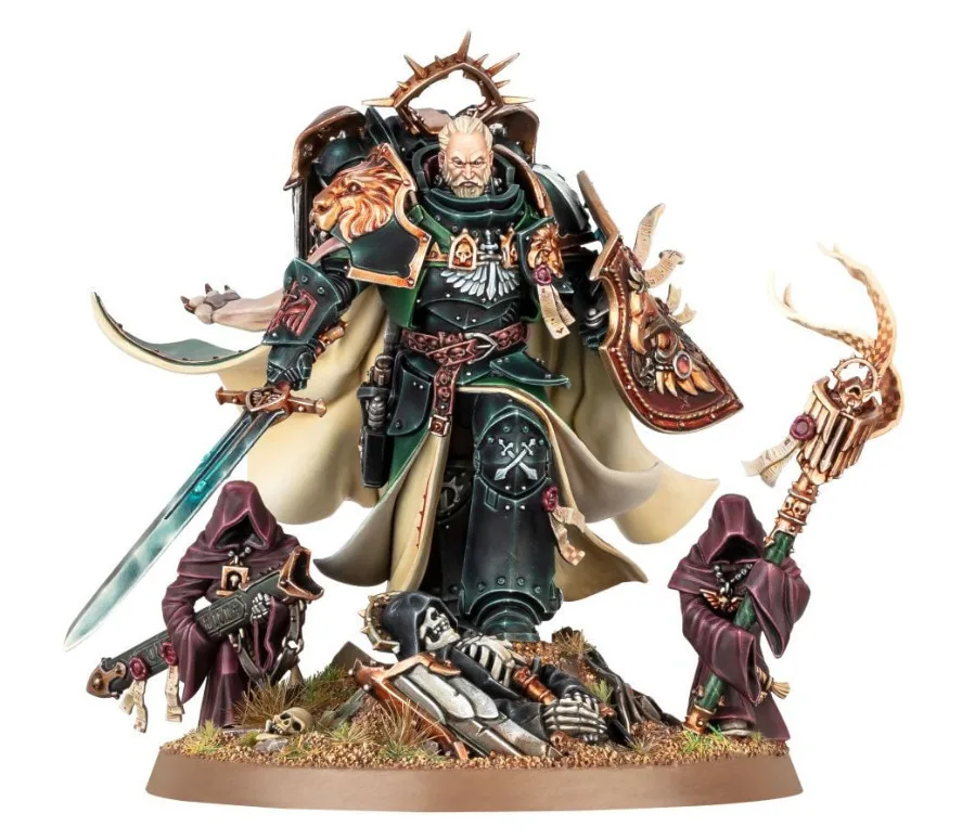 20230718121837_games_workshop_warhammer_40_000_dark_angels_lion_el_jonson_figures.jpeg Games Workshop Warhammer 40.000 : Dark Angels : Lion El'Jonson Figure - Image 1