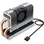 PWM M.2 Cooler Black/silver Ψύξη Μ.2 SSD Ασημί G-M2HP04-F
