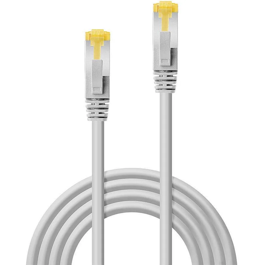 Lindy S/FTP Cat.6a (Gigabit) Καλώδιο Δικτύου Ethernet 0.5m Γκρι 47261 - Image 1