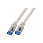EFB S/FTP Cat.6a (Gigabit) Καλώδιο Δικτύου Ethernet 1m Γκρι K5525FGR.1