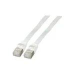 EFB U/UTP Cat.6a (Gigabit) Καλώδιο Δικτύου Ethernet 0.5m Λευκό K8107WS.0,5