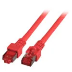 EFB S/FTP Cat.6 (Gigabit) Καλώδιο Δικτύου Ethernet 3m Κόκκινο K5512.3