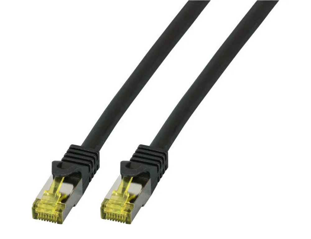 EFB S/FTP Cat.6a (Gigabit) Καλώδιο Δικτύου Ethernet 10m Μαύρο MK6001.10B - Image 1