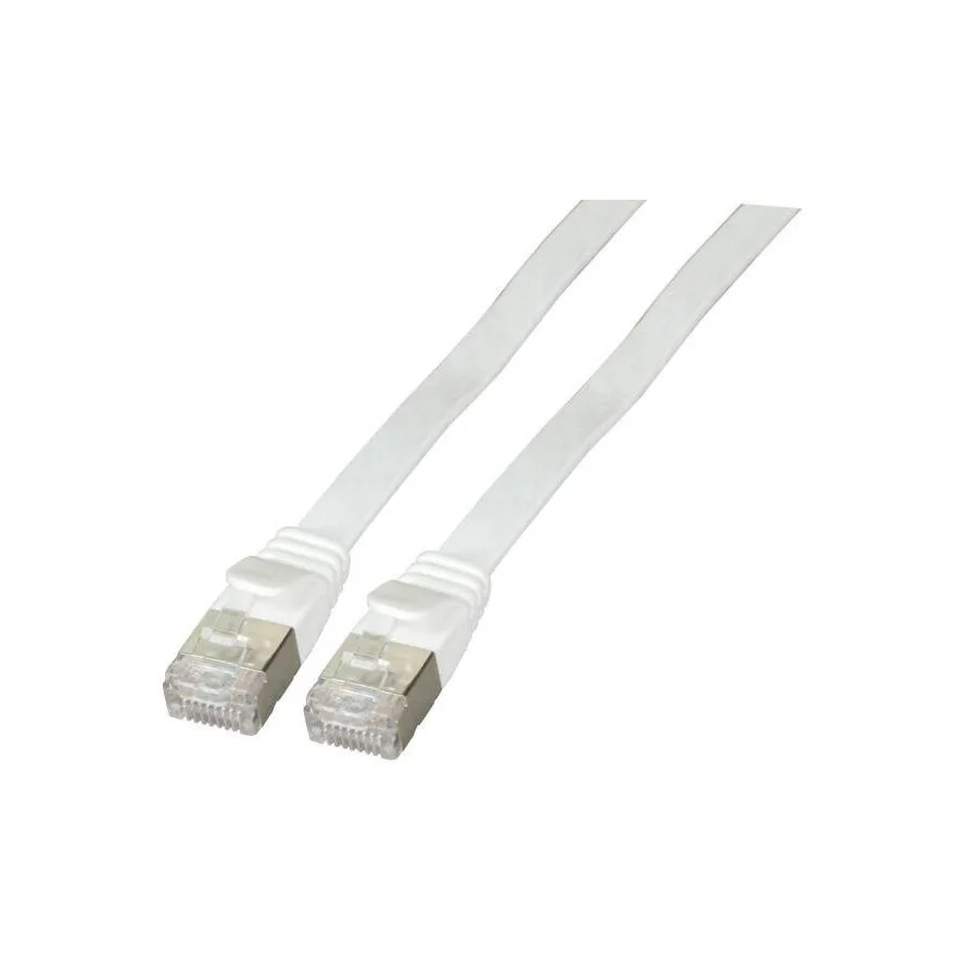 EFB U/FTP (STP) Cat.6a (Gigabit) Καλώδιο Δικτύου Ethernet 0.25m Λευκό K5545WS.0,25 - Image 1