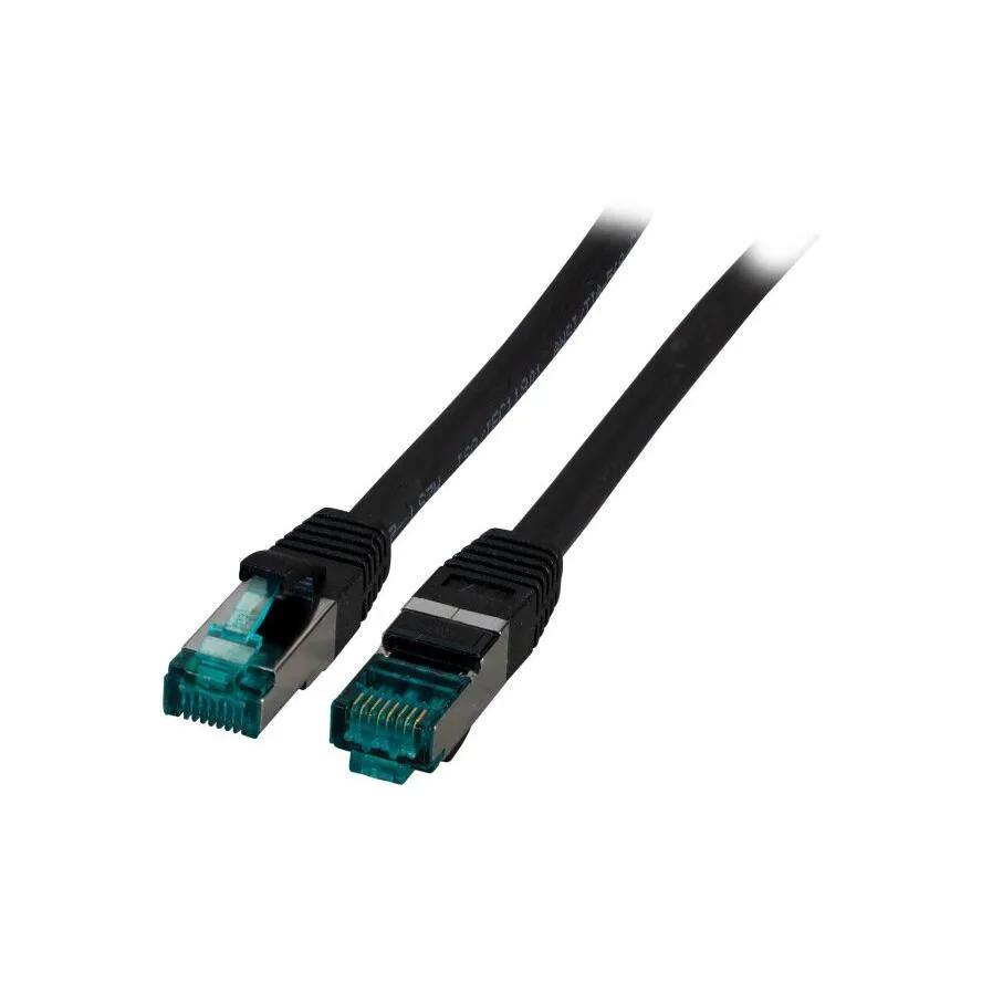 EFB S/FTP Cat.6a (Gigabit) Καλώδιο Δικτύου Ethernet 5m Μαύρο MK6001.5B - Image 1