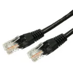 Tb Energy U/UTP Cat.6a (Gigabit) Καλώδιο Δικτύου Ethernet 2m Μαύρο AKTBXKS6AUP200B
