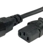 Roline IEC C14 - IEC C13 Cable 3m Μαύρο 19.99.1530