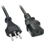 Lindy IEC C13 - Schuko Cable 0.7m Μαύρο 30425