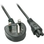 Lindy IEC C5 - IEC C5 Cable 2m Μαύρο 30409