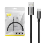 Baseus Superior 100W USB 2.0 Cable USB-C male - USB-A 100W PD Μαύρο 1m P10320102114-00