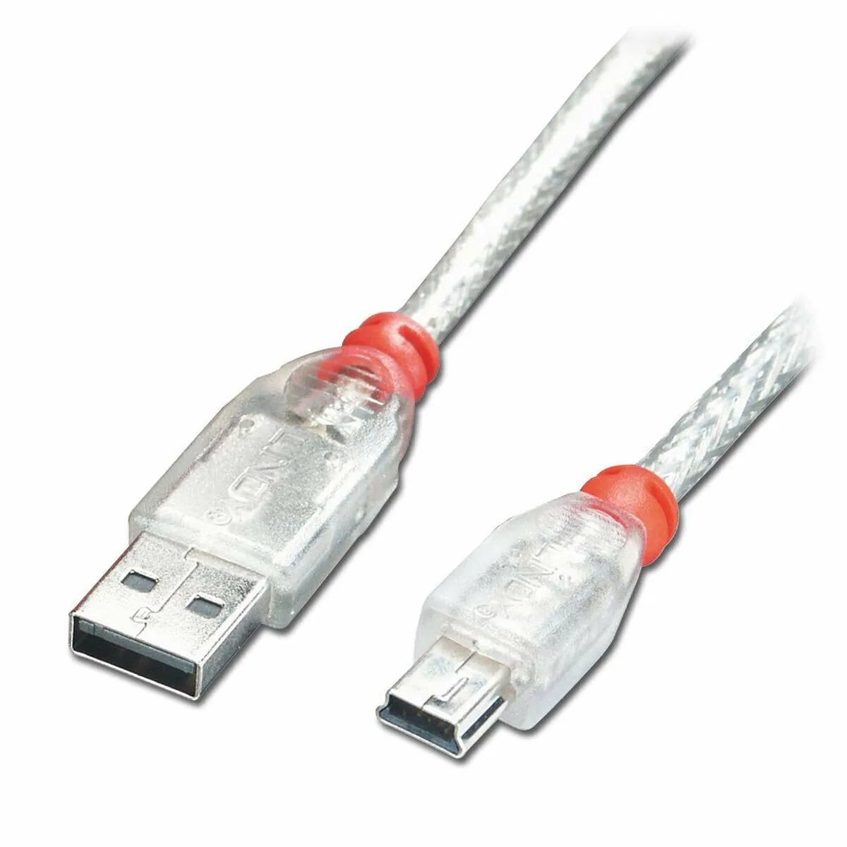Lindy USB 2.0 Cable USB-A male - mini USB-B male 0.2m (41780) - Image 1