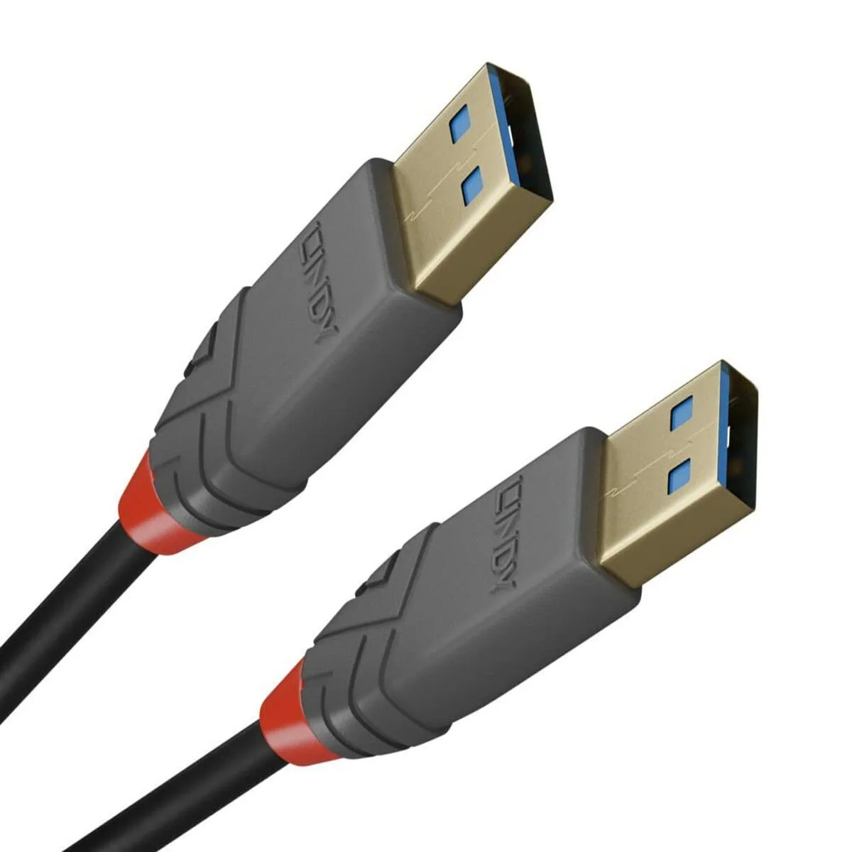 20230801123835_3bf79c1c.jpeg Lindy USB 3.0 Cable USB-A male - USB-A male 2m (36752) - Image 1