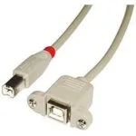 Lindy USB 2.0 Cable USB-B male - USB-B female 0.5m (31800)