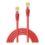 Lindy S/FTP Cat.6a (Gigabit) Καλώδιο Δικτύου Ethernet 2m Κόκκινο 47294