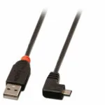 Lindy Regular USB 2.0 to micro USB Cable Μαύρο 2m (31977)