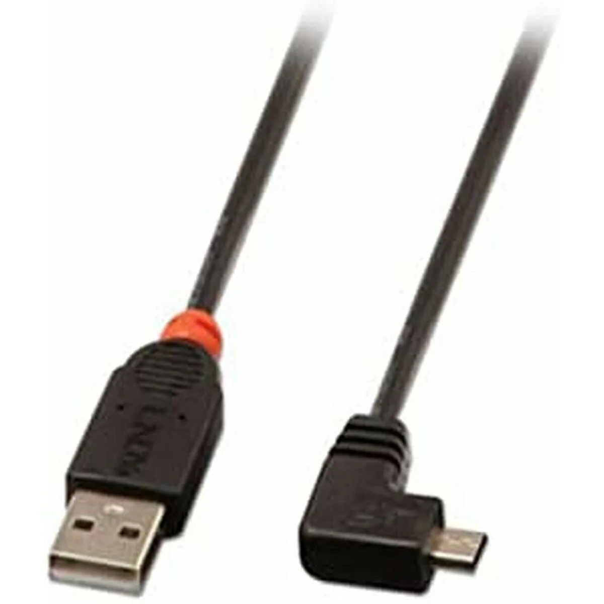 Lindy Regular USB 2.0 to micro USB Cable Μαύρο 0.5m (31975) - Image 1