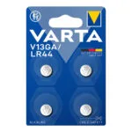Varta Αλκαλικές Μπαταρίες Ρολογιών LR44 1.5V 4τμχ
