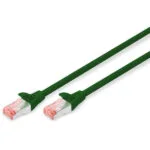 Digitus S/FTP Cat.6 (Gigabit) Καλώδιο Δικτύου Ethernet 1m Πράσινο DK-1644-010/G