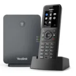 Yealink W77P Ασύρματο Τηλέφωνο IP Μαύρο
