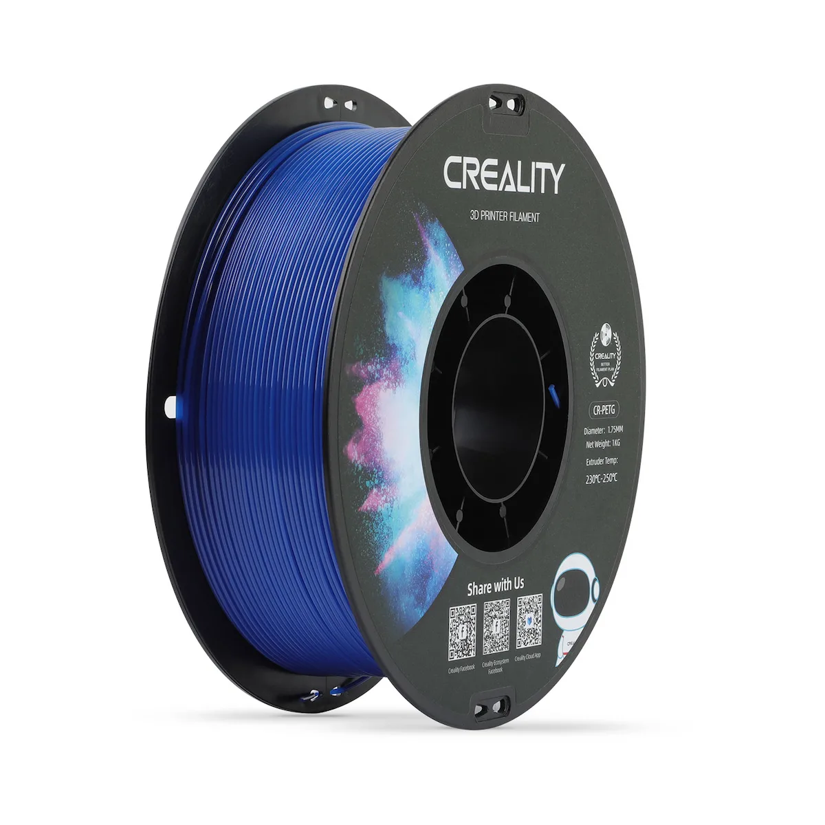 20230814112954_creality3d_petg_3d_printer_filament_1_75mm_mple_1kg_3301030032.jpeg Creality3D PETG 3D Printer Filament 1.75mm Μπλε 1kg 3301030032 1τμχ (Spool) - Image 1