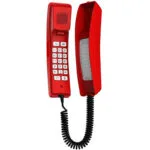 Fanvil H2U Compact Ενσύρματο Τηλέφωνο IP 2 γραμμών Κόκκινο