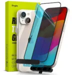 Ringke Full Face Tempered Glass Μαύρο (iPhone 15)